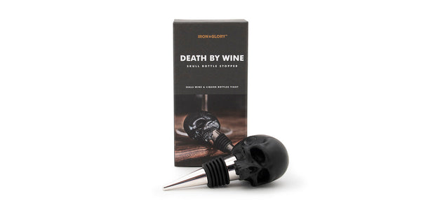 Death By Wine Bottle Stopper