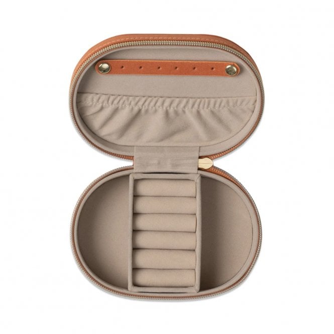 DesignWorks Ink - Terracotta Sun Oval Jewellery Case