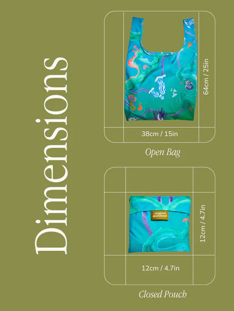 Original Duckhead Aqua Fungi Reusable Bag