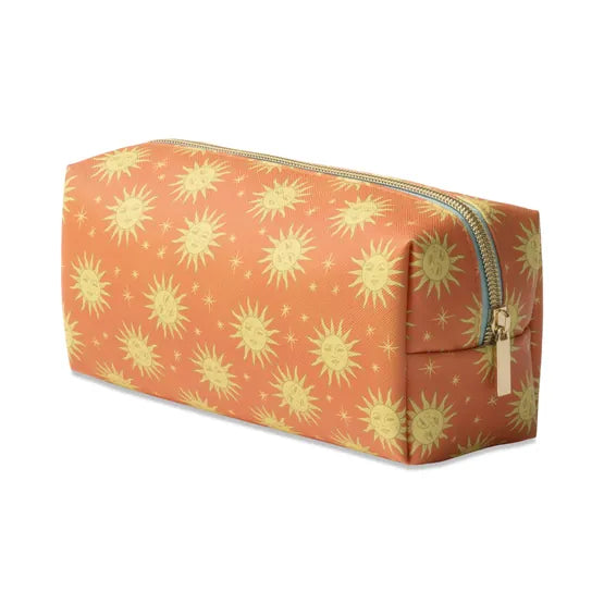 Designworks Ink - Vegan Leather Pouch Terracotta Sun