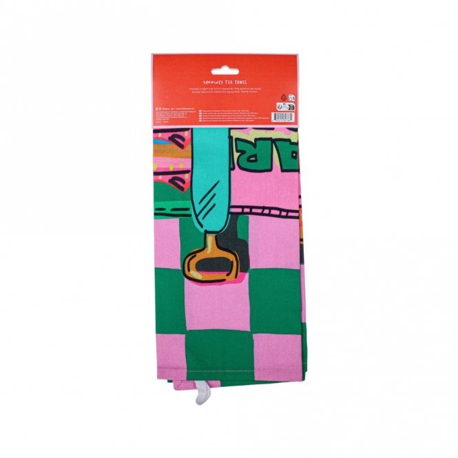 Hijinx - Sardines Tea Towel