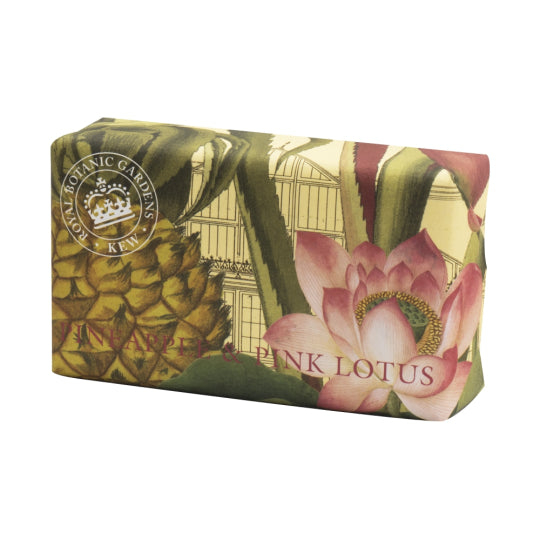 Kew Soap - Pineapple and Pink Lotus