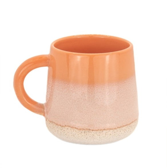 Mojave Glaze Mug - Coral