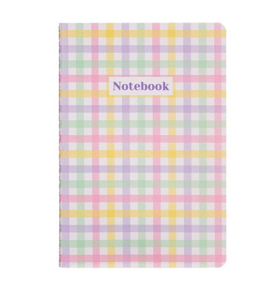 Gingham Check A5 Notebook