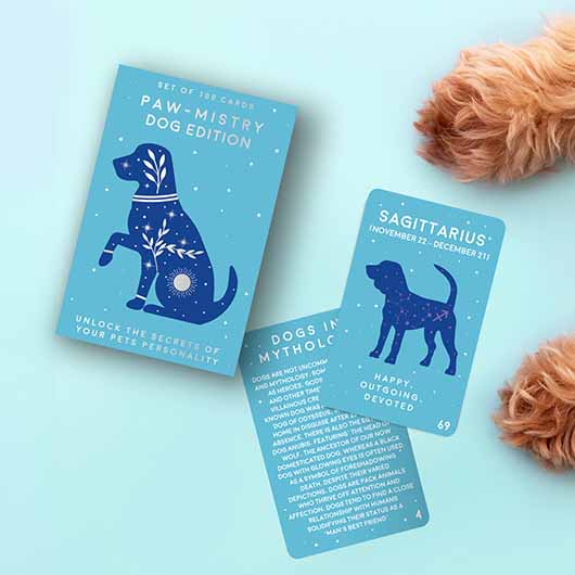 Paw-Mistry Dog Cards