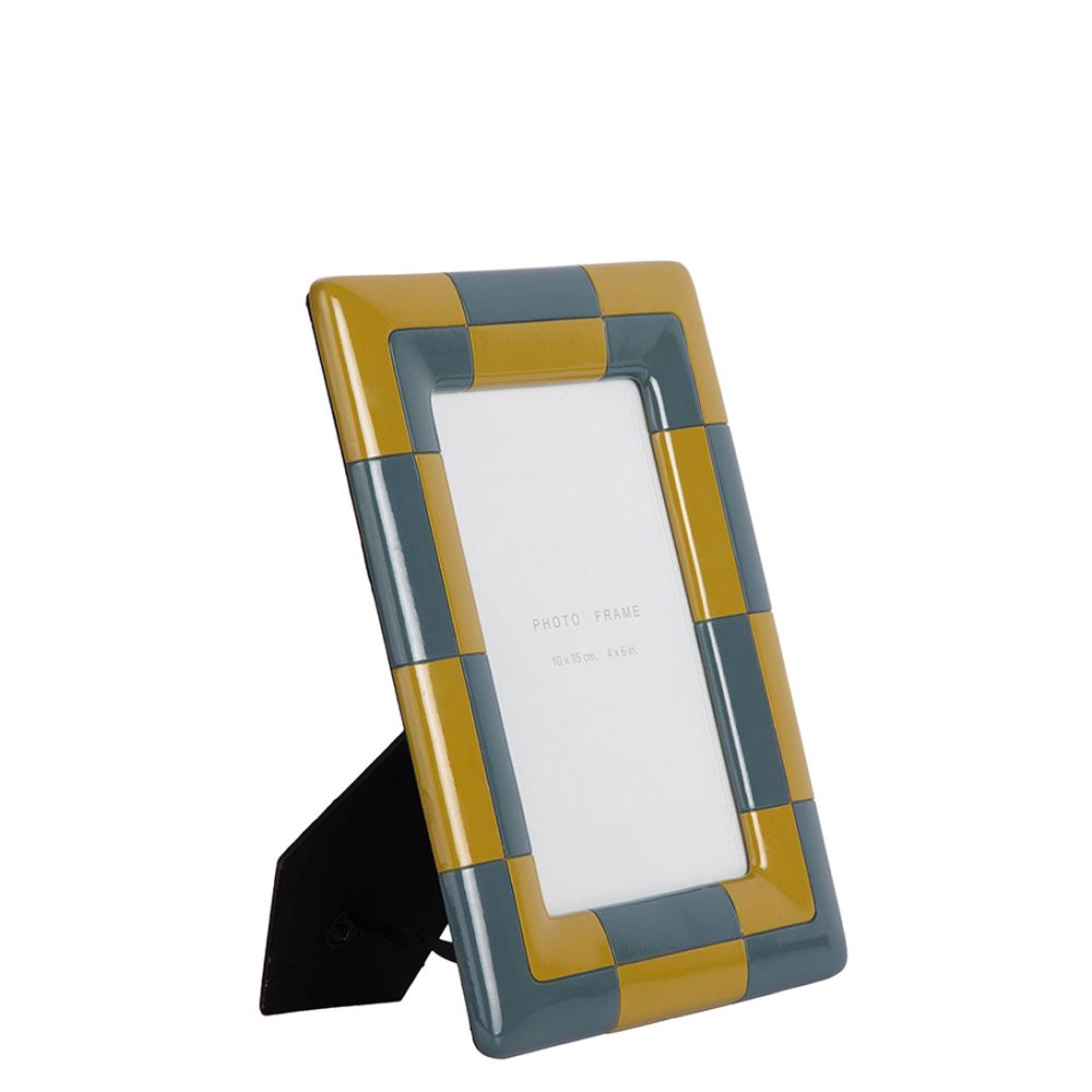 Present Time Photo Frame Firenze Legion Blue/Olive Green