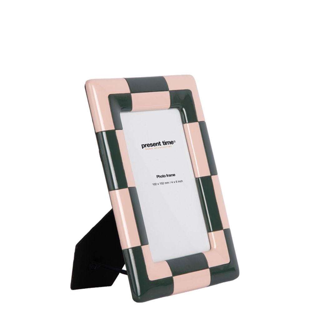 Present Time Photo Frame Firenze Alpine Green/Soft Pink