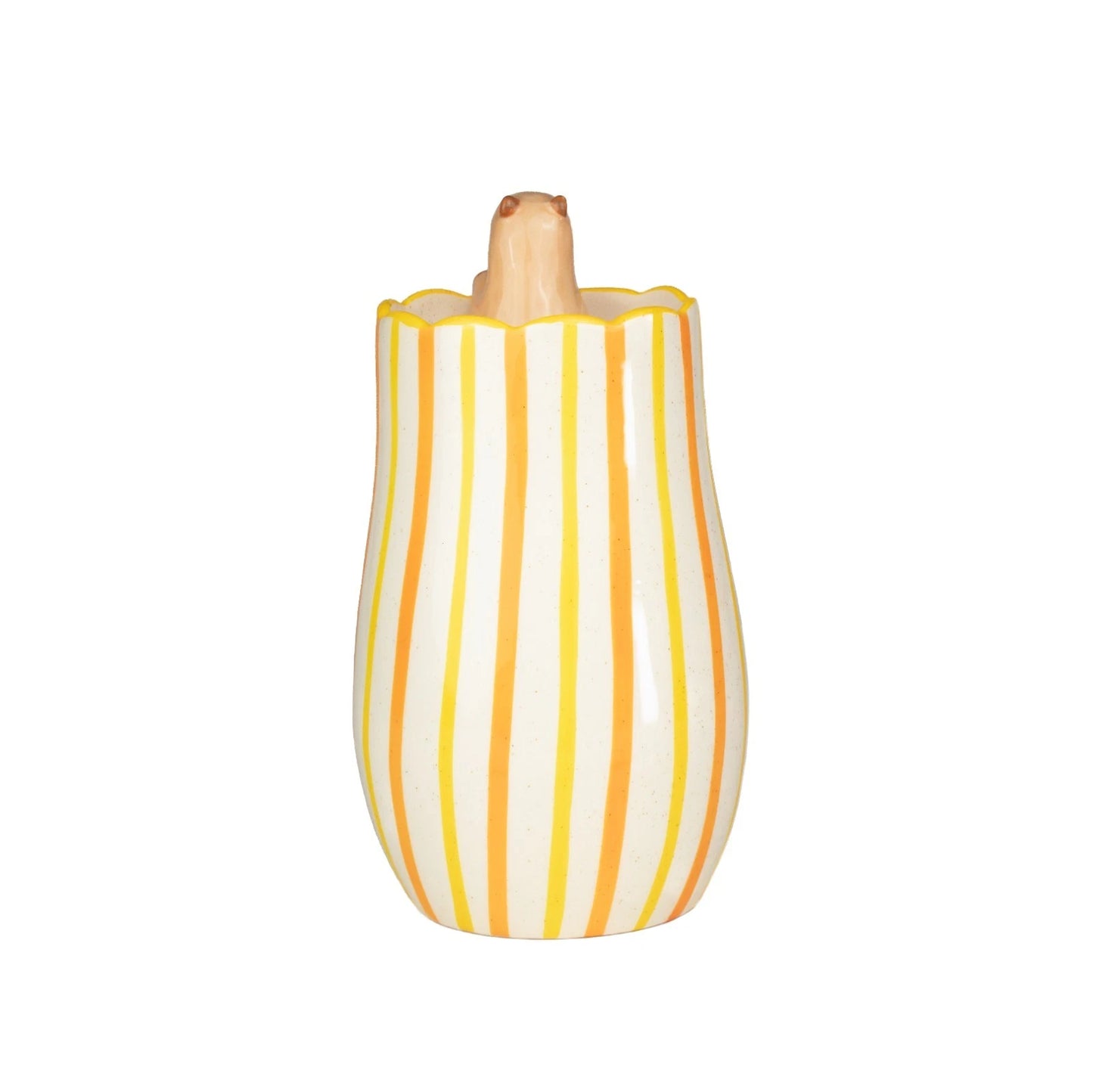 Sass & Belle - Peeking Capybara Vase