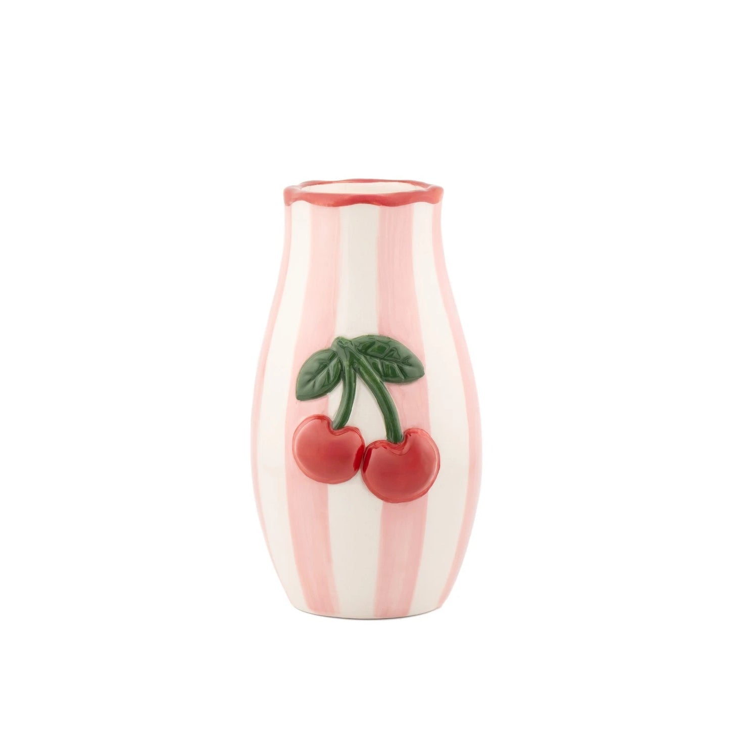 Sass & Belle - Handpainted Cherry Vase