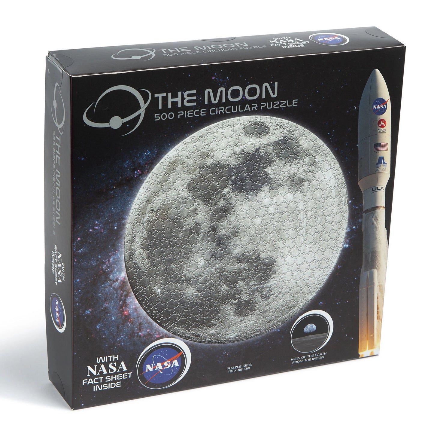 RMS - NASA The Moon Circular Puzzle