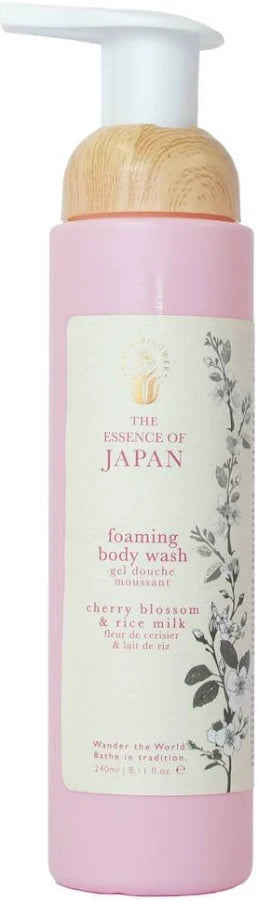 Wanderflower - Essence of Japan Foaming Body Wash Cherry Blossom 240ml