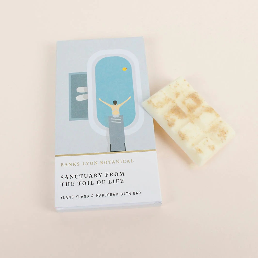 Banks-Lyon Solid Bath Oil Bar - Ylang Ylang & Marjoram