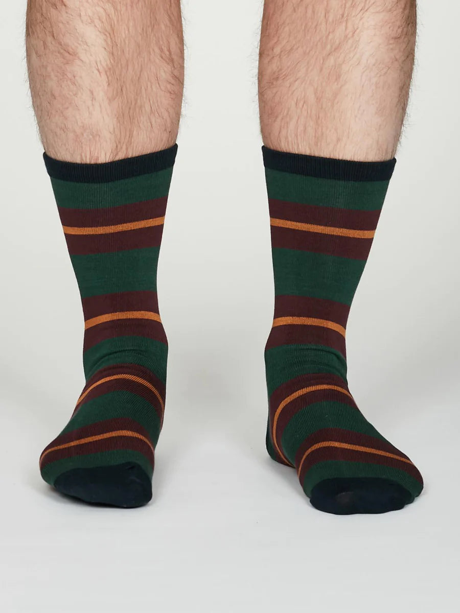 Men's Jacob Socks - Forest Green