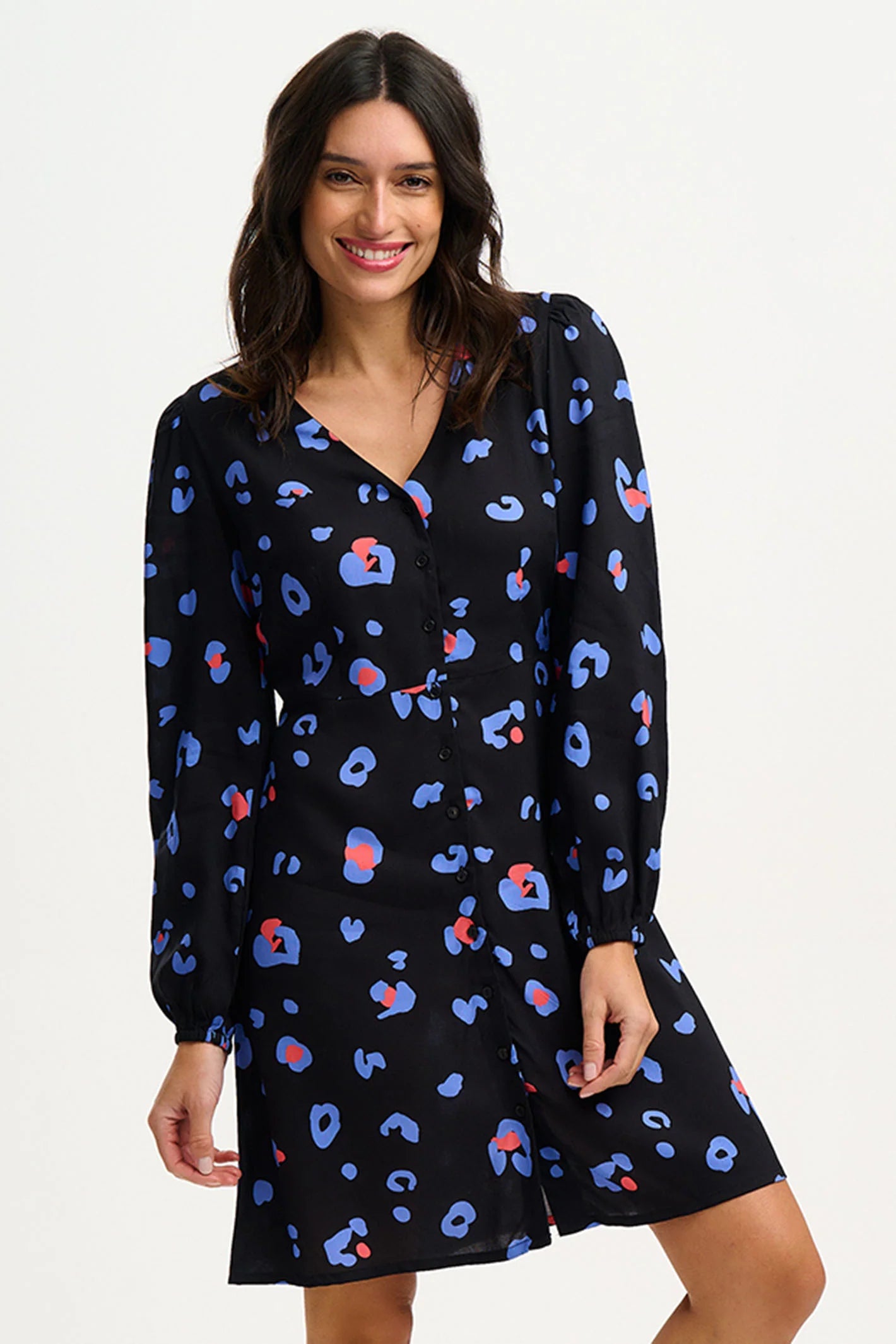 SugarHill Brighton Natalia Tea Dress - Black