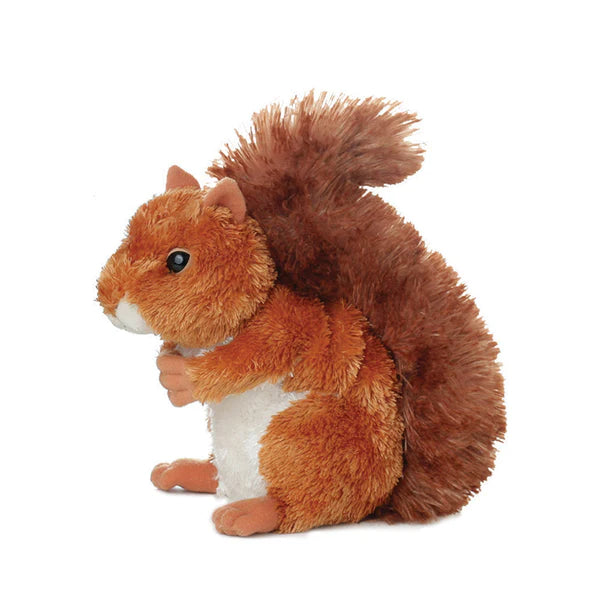 Palm Pals Mini Flopsie Nutsie Squirrel Soft Toy