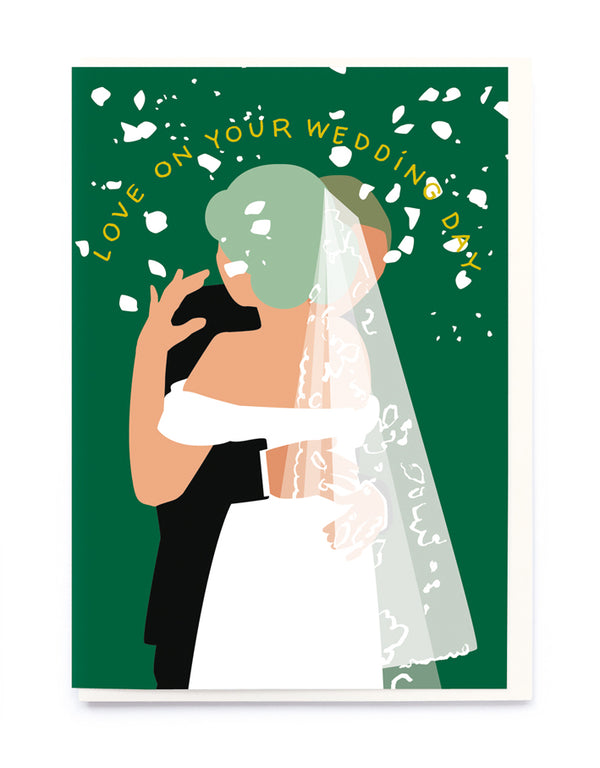Love On Your Wedding Day Card