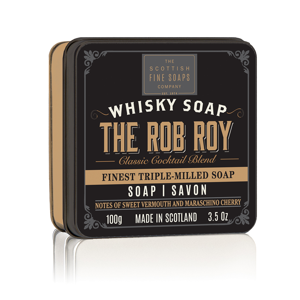 The Rob Roy soap (Whisky infused soap)