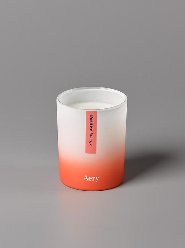 Aery Positive Energy Candle - Pink Grapefruit Vetiver Mint