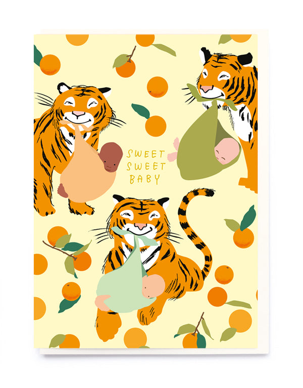 Baby Tiger Card