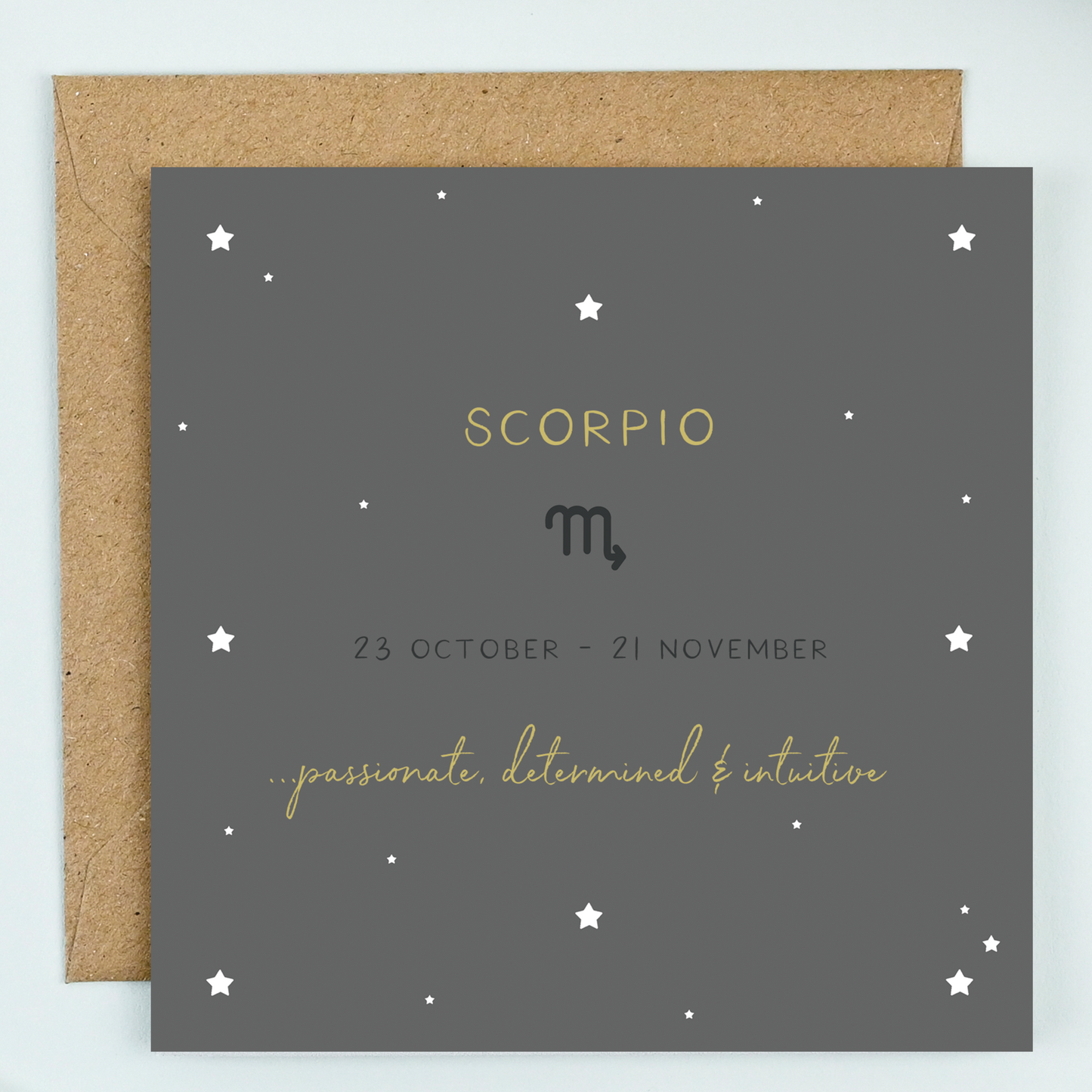 SCORPIO: 23 OCT - 21 NOV
