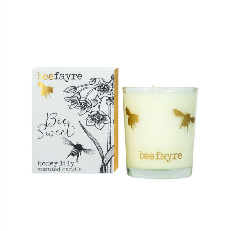 Be Sweet Honey Lily Scented Candle Small