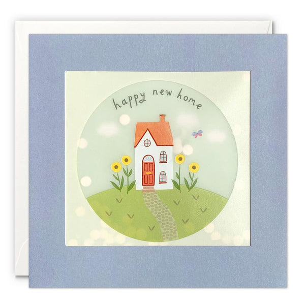 Happy New Home Paper Shakies Card