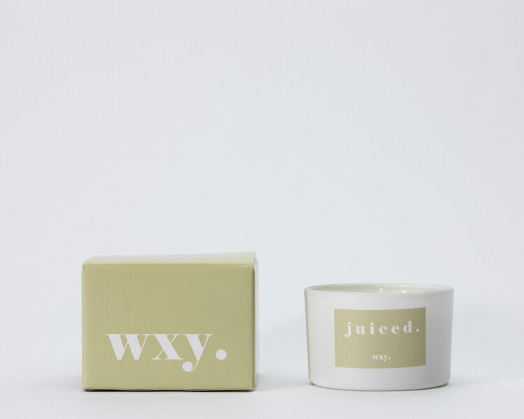 WXY Juiced Small Candle - Lime Avocado & Cucumber Water