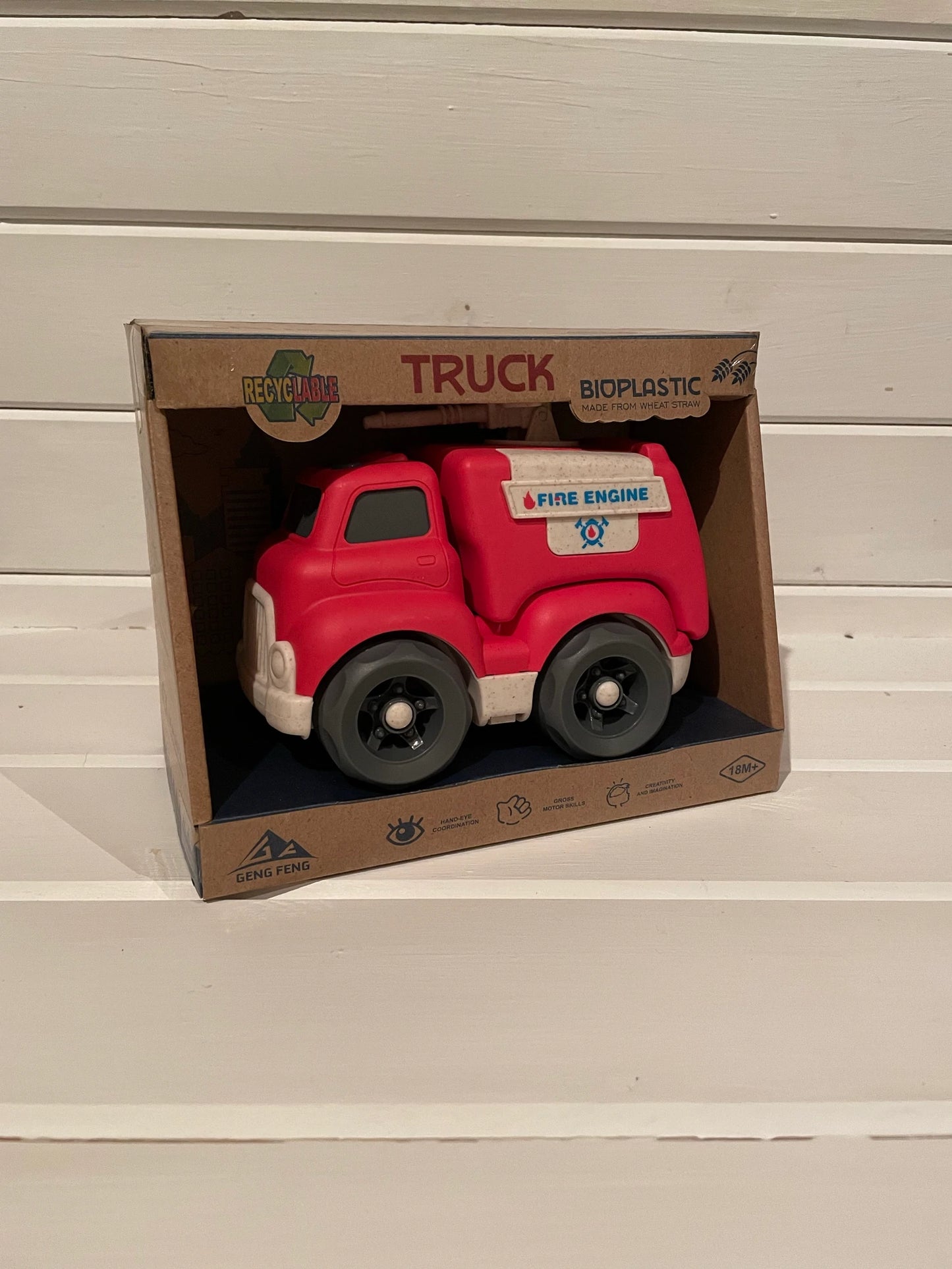 Bioplastic Fire Engine