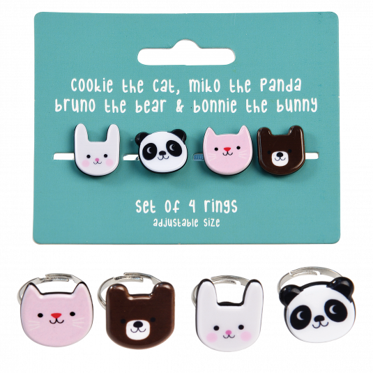 Miko and Friends Ring Set
