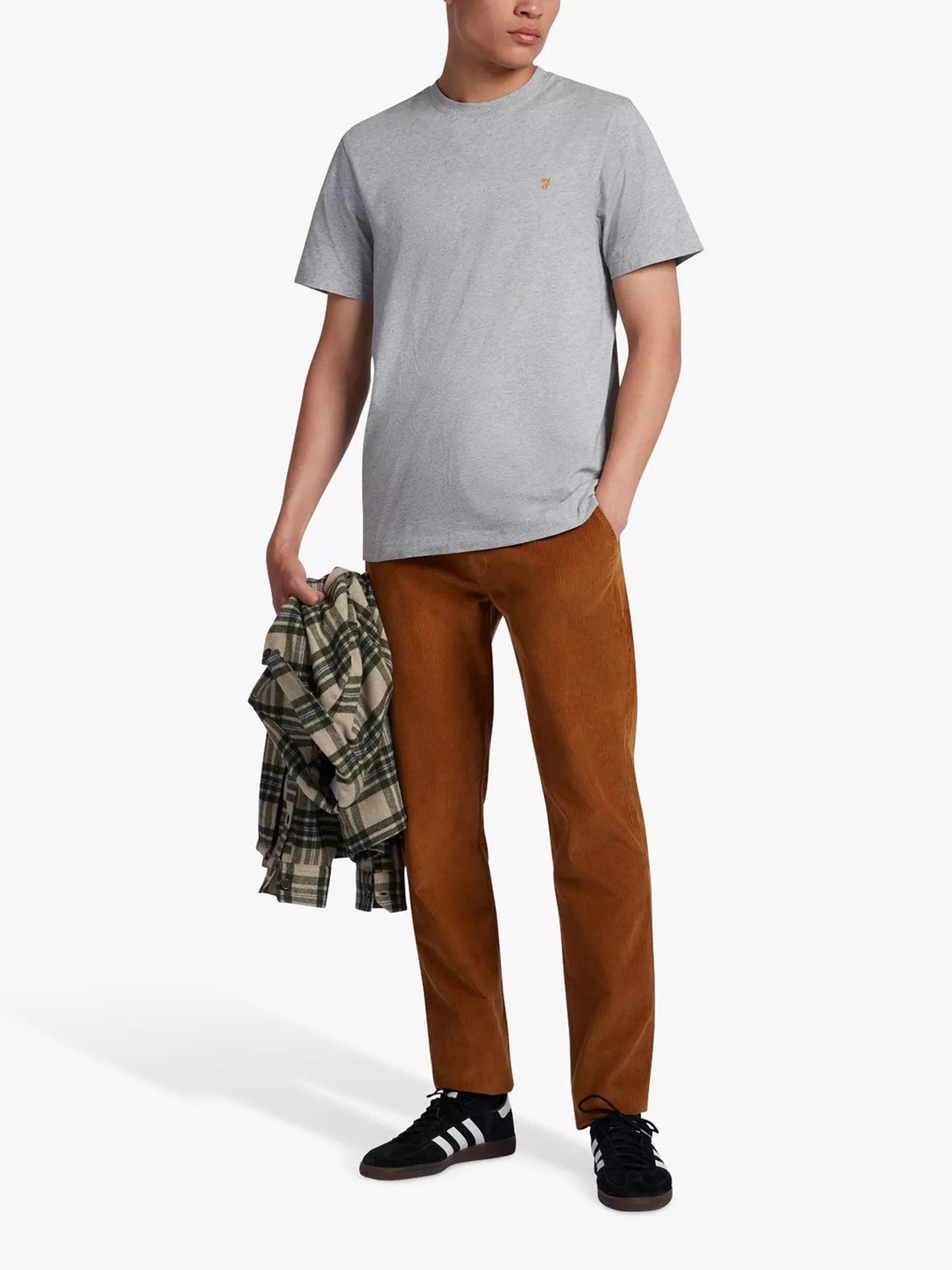 Danny T-Shirt -  Grey Melange