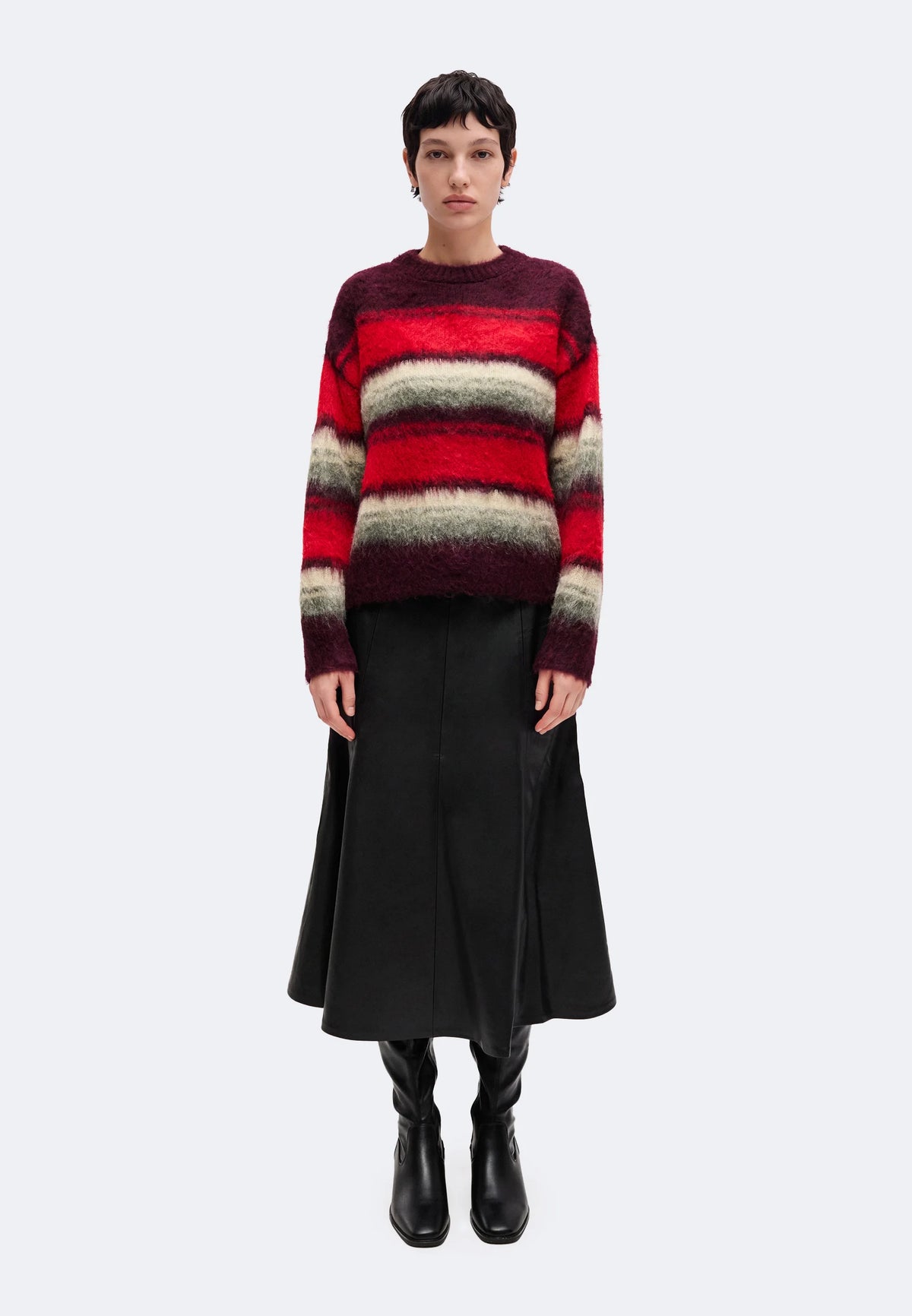 Noisy May - NMTILDA O NECK - Jumper - fig/multi