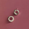 Vurchoo Silver Wire Coil Stud Earrings - Kenya