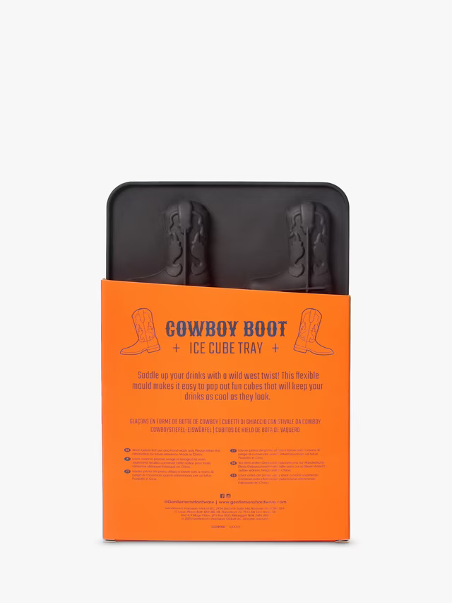 Gentlemen's Hardware - Cowboy Boot Ice Cube Tray