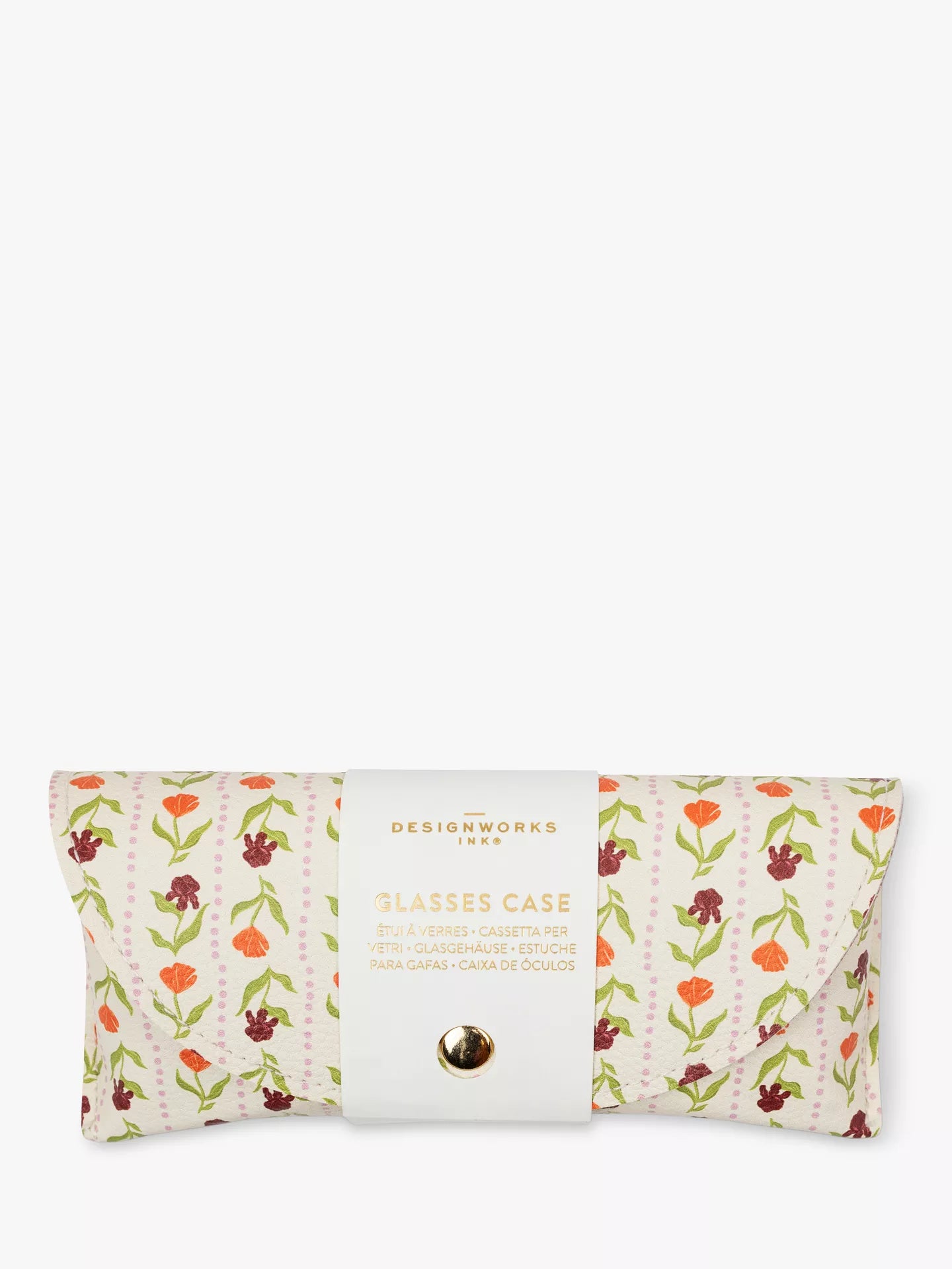 DesignWorks Ink - Floral Glasses Case, Multi