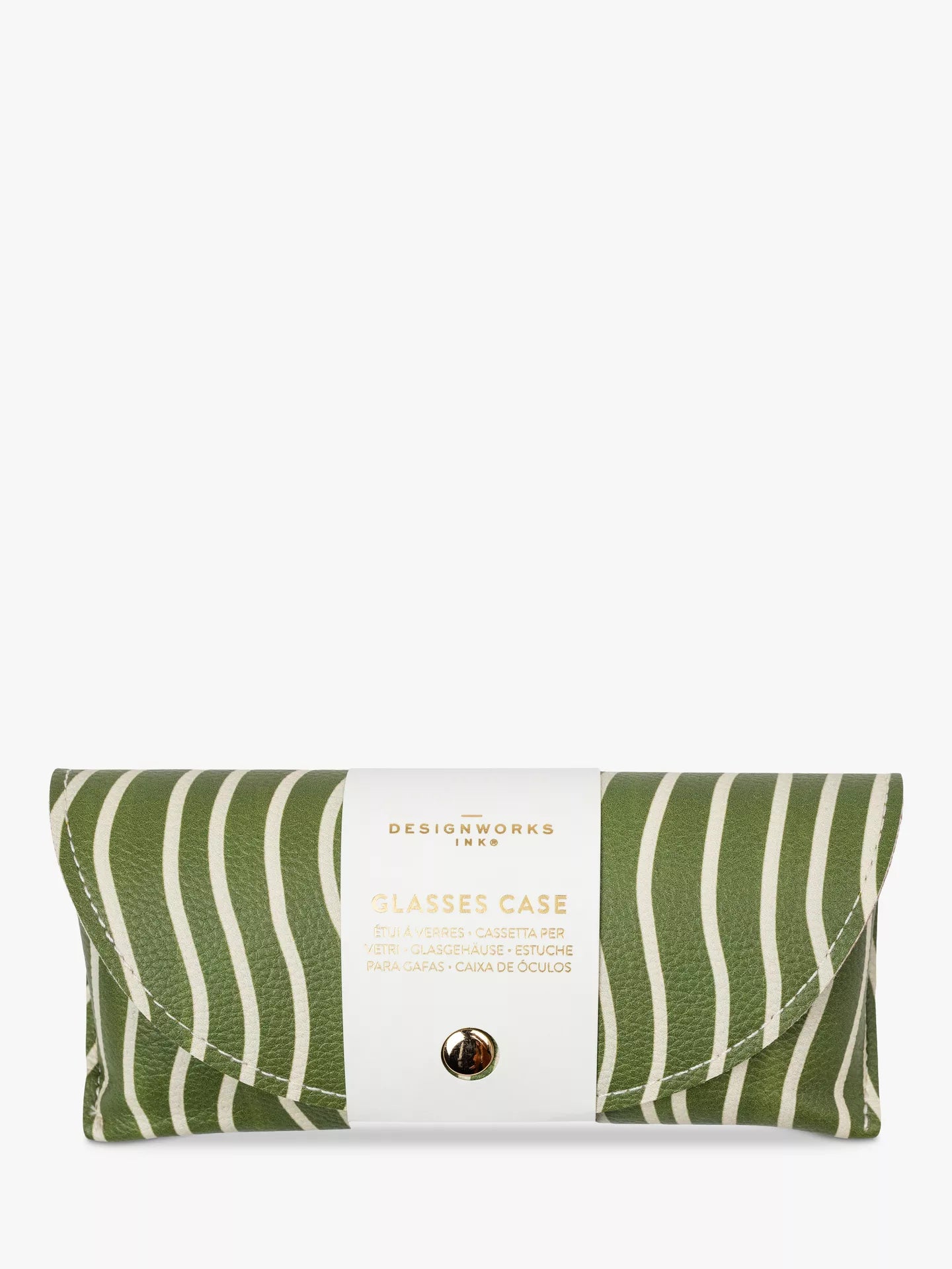 DesignWorks Ink - Wavy Stripe Glasses Case, Multi
