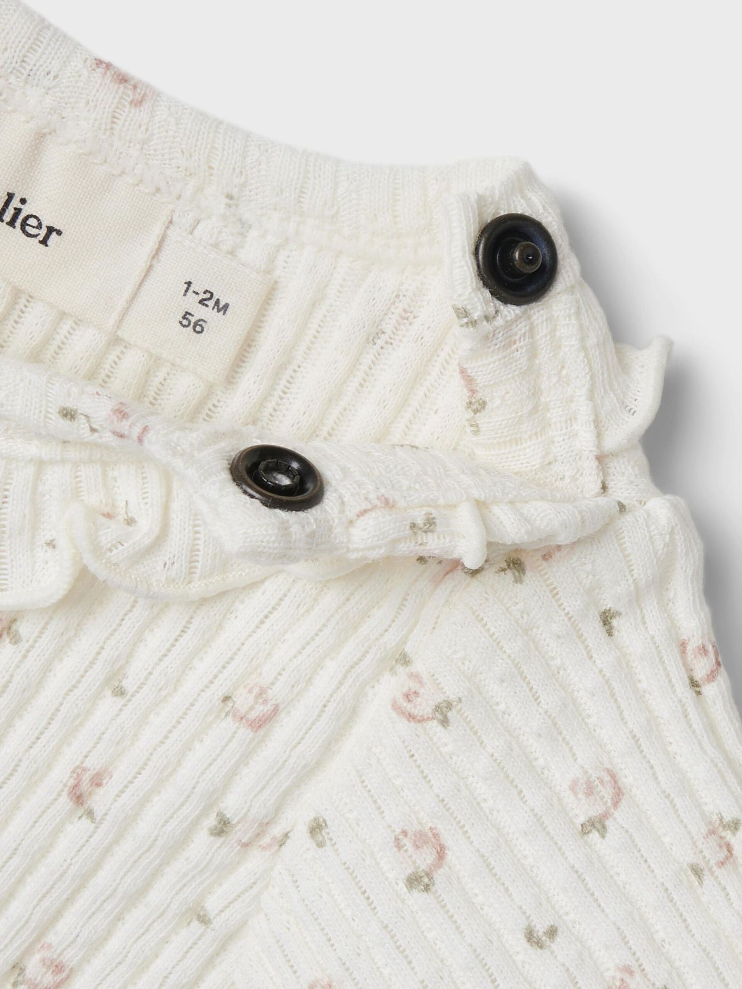 Lil'Atelier - Coconut milk flowery Organic Cotton Romper