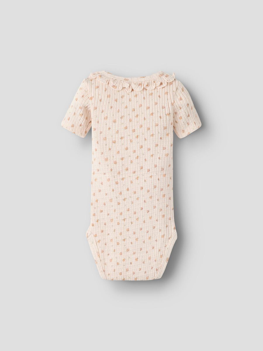 Lil'Atelier - Shell flowery Organic Cotton Romper