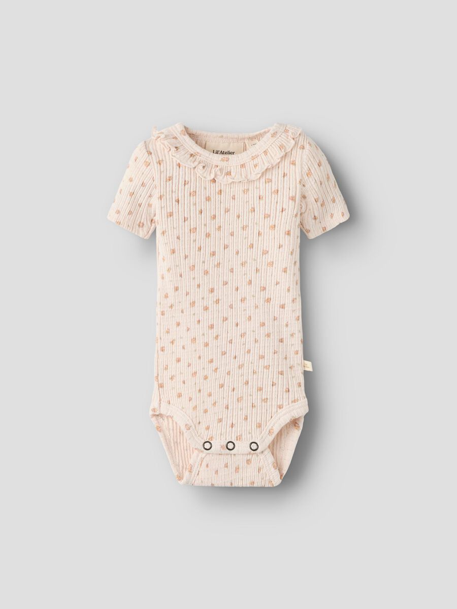 Lil'Atelier - Shell flowery Organic Cotton Romper