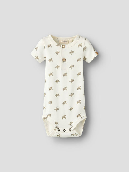 name it - Turtle printed romper