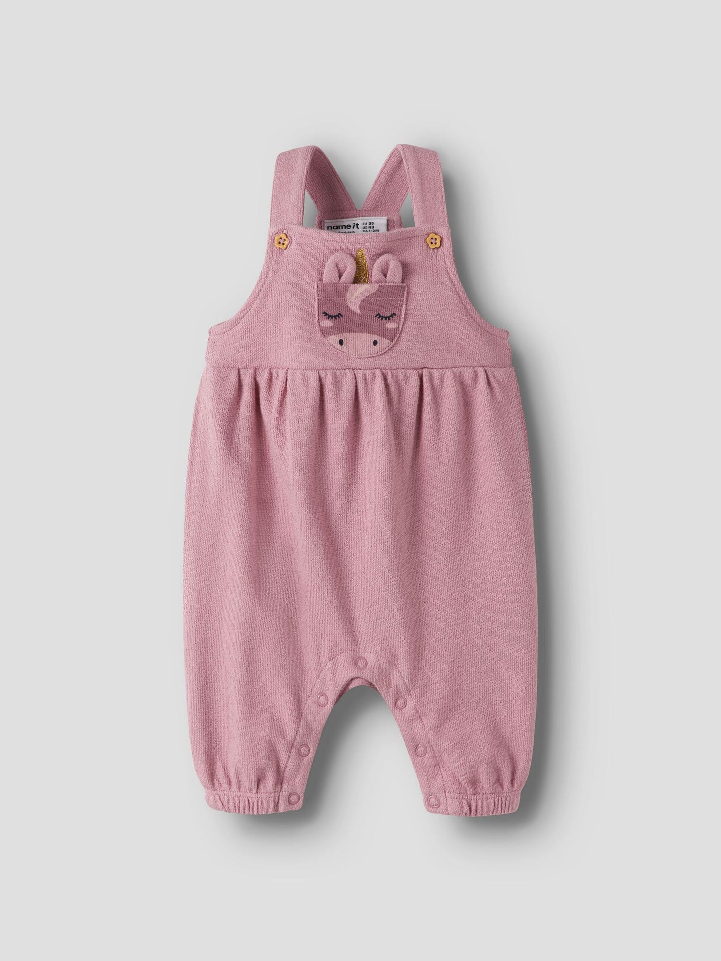 name it - Lilas Organic Cotton Overalls