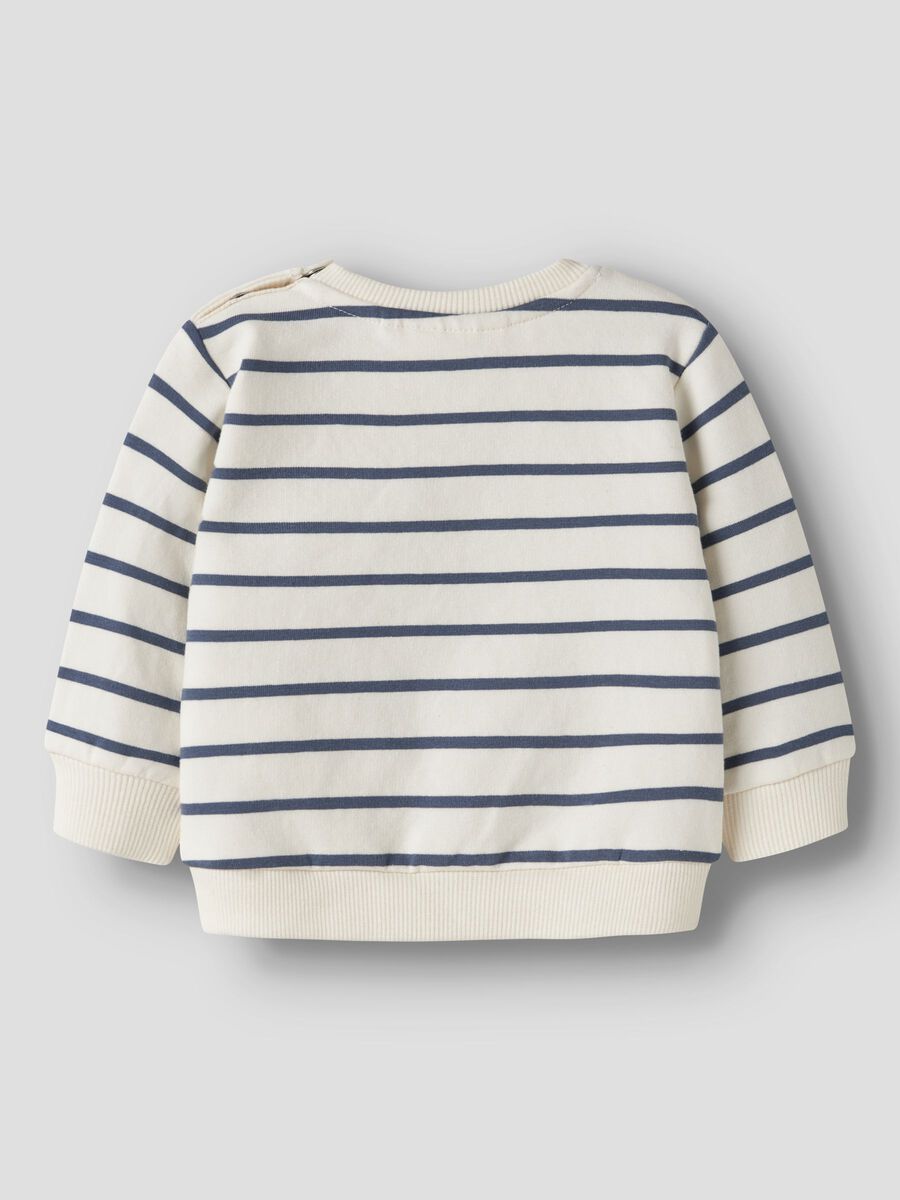 name it - Antique White Organic Cotton Sweatshirt