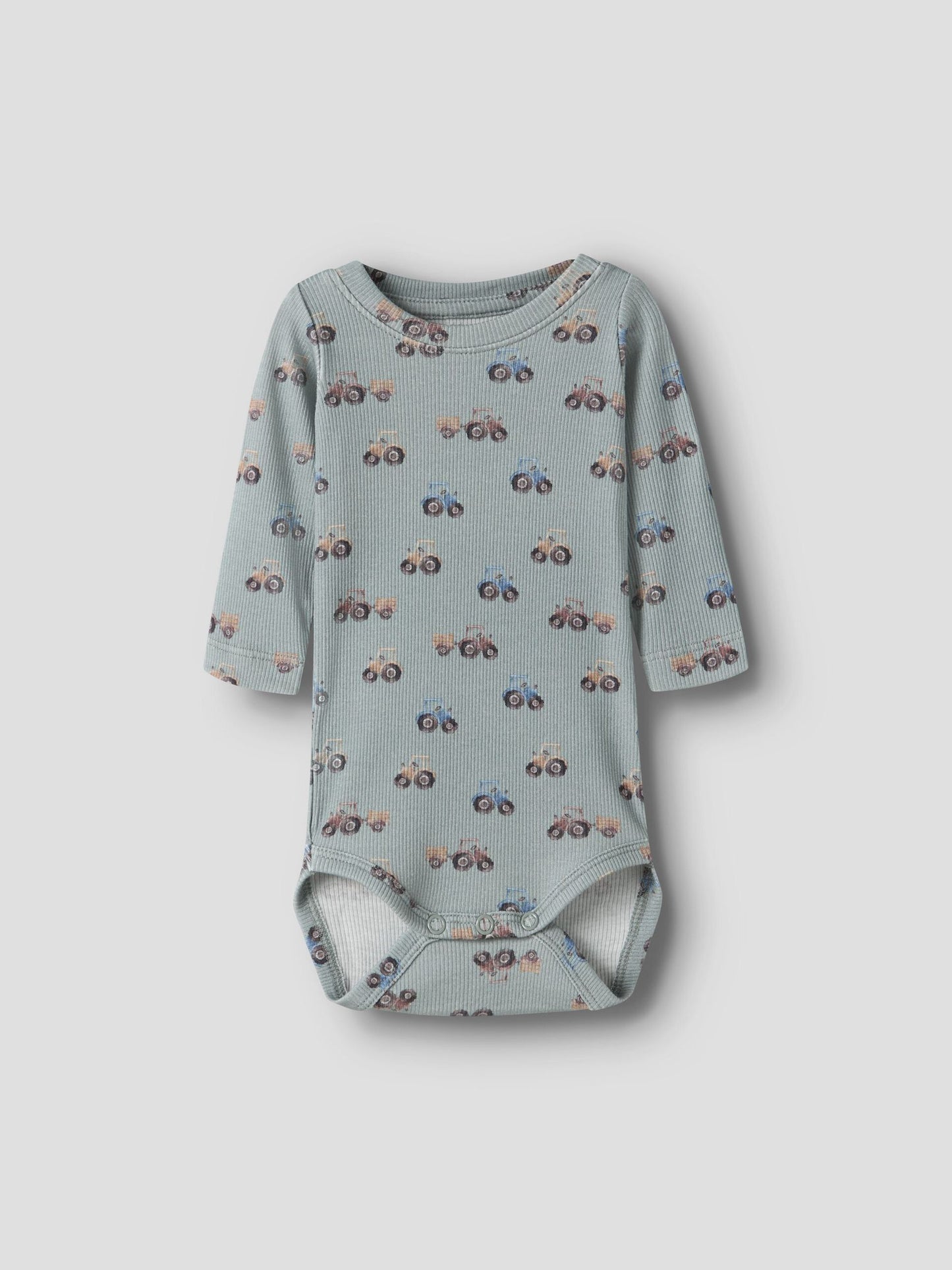 name it - Green Milieu Printed Romper