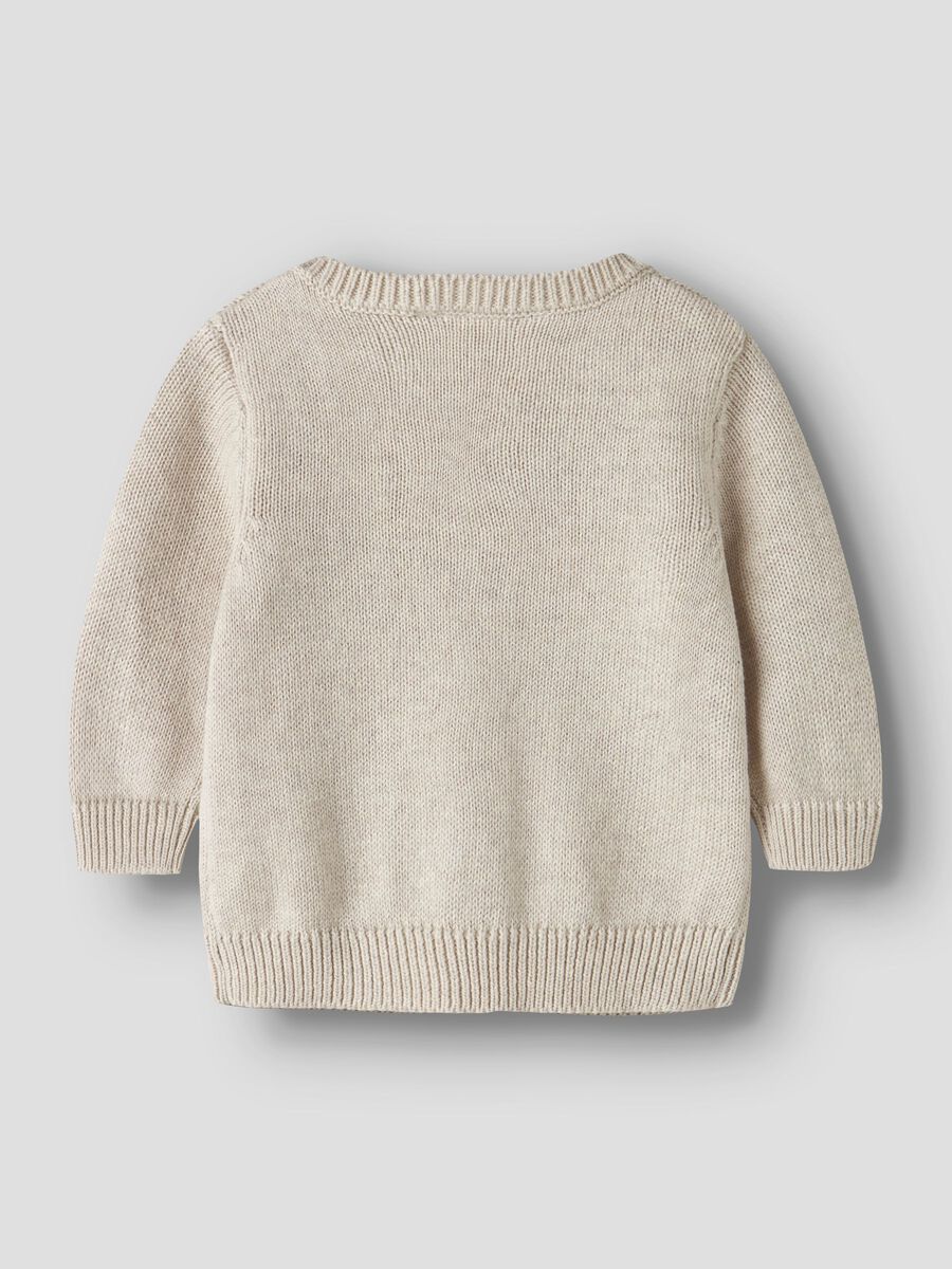 name it - Peyote Green Tractor Organic Cotton Cardigan