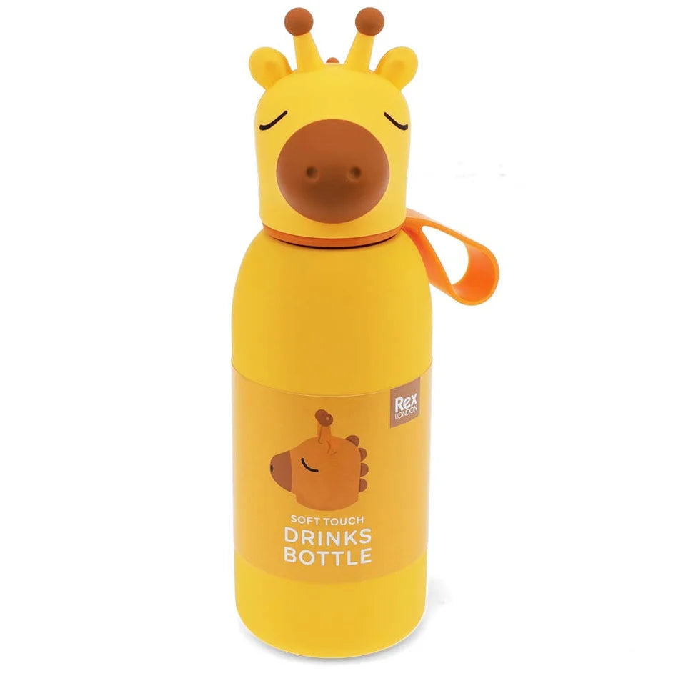 Rex London - Children's Animal Head Drinks Bottle - Giraffe