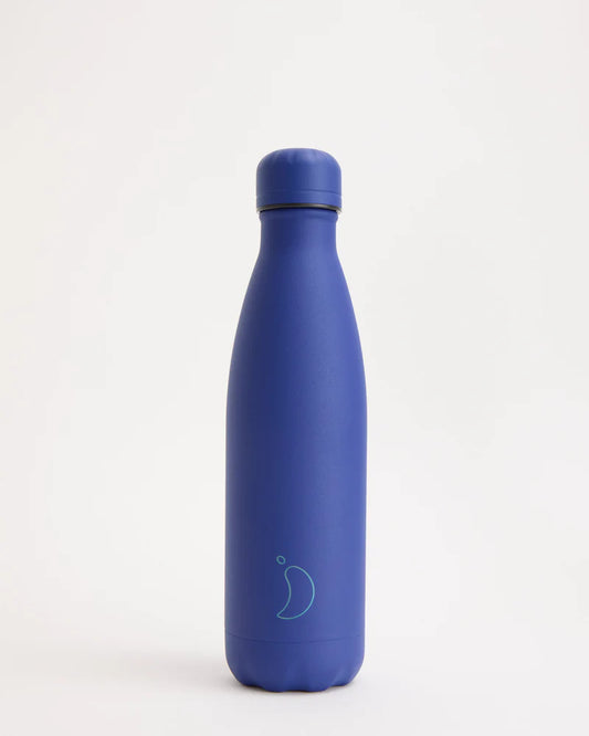 Chilly's - Matte Blue Water Bottle