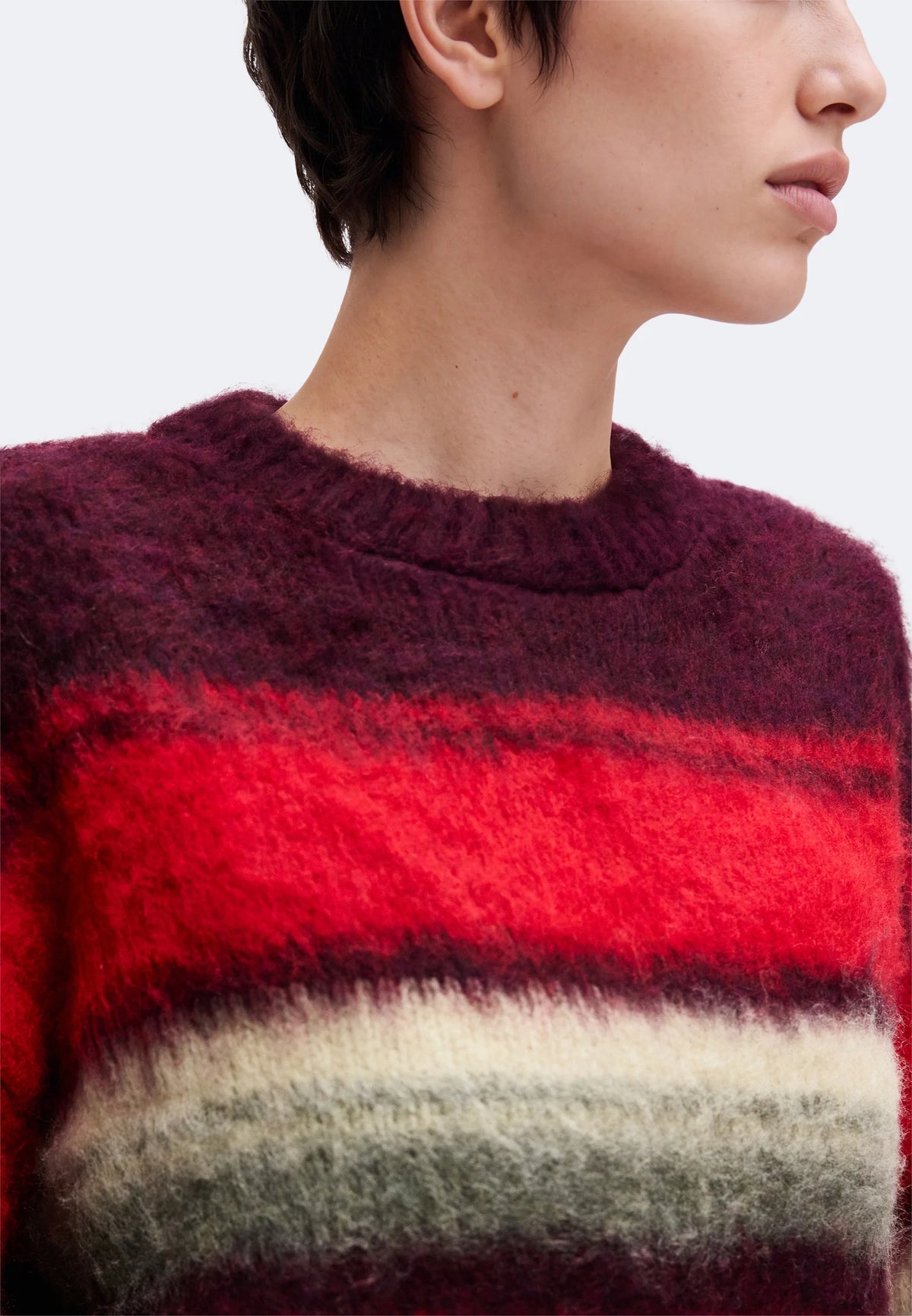 Noisy May - NMTILDA O NECK - Jumper - fig/multi