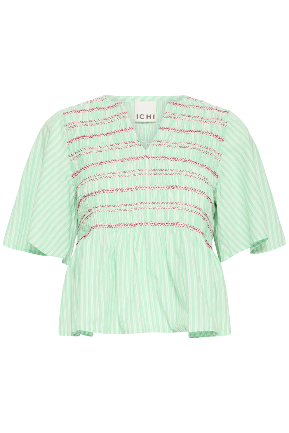 Ichi - IHLocy Blouse Green / Birch