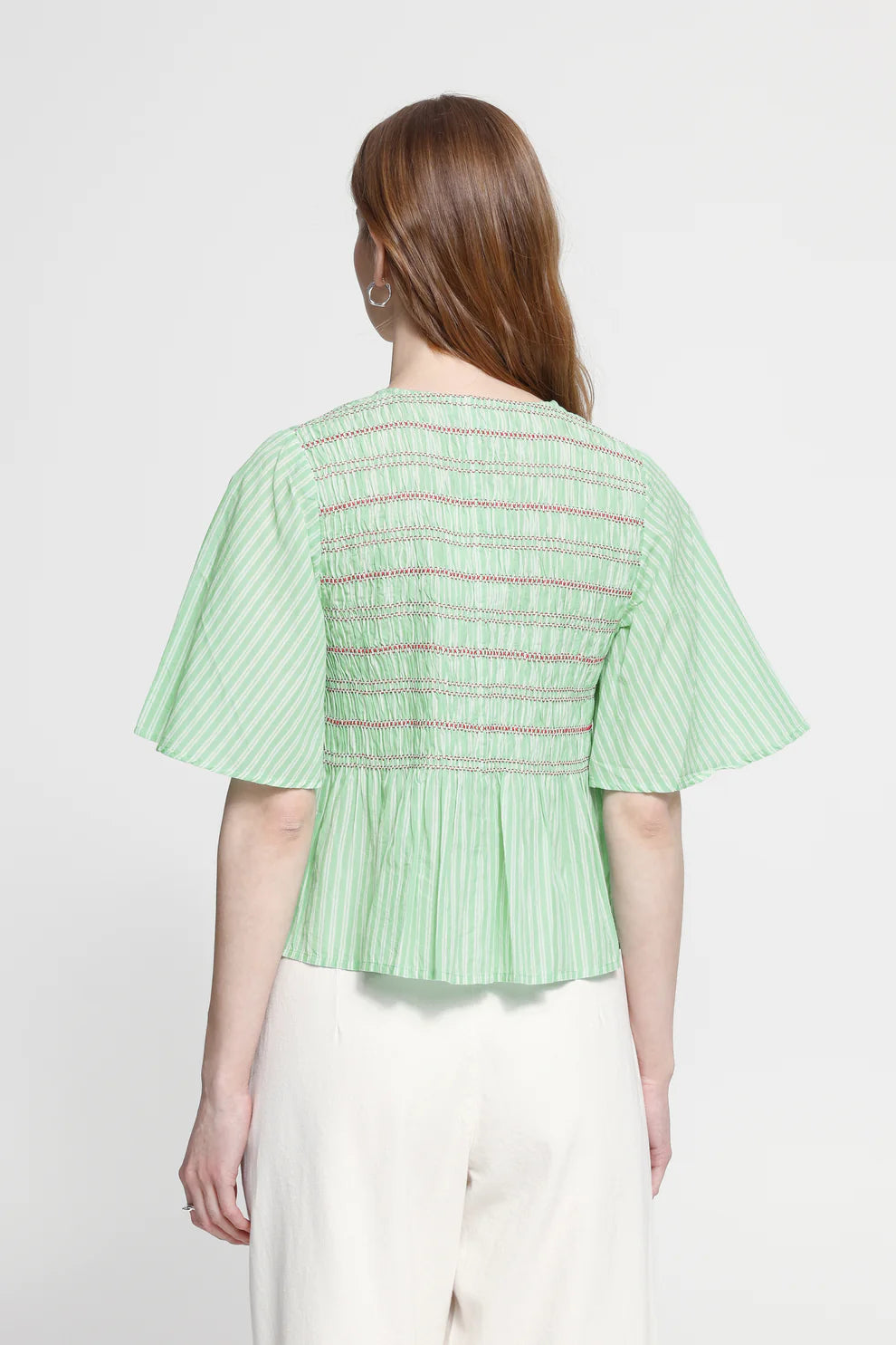 Ichi - IHLocy Blouse Green / Birch
