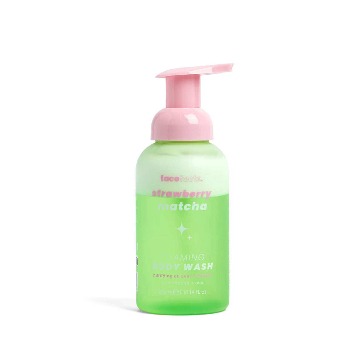 Facefacts-Strawberry Matcha Foaming Body Wash