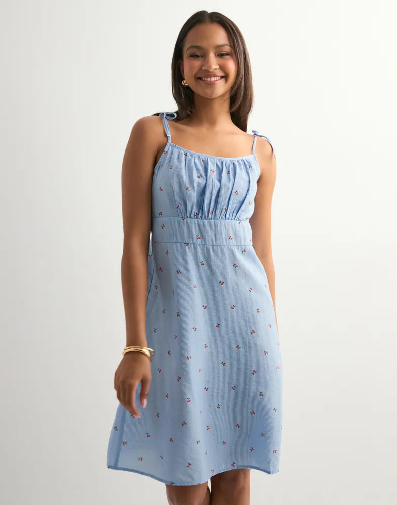 Vero moda - Vmodette sl short dress wvn ga